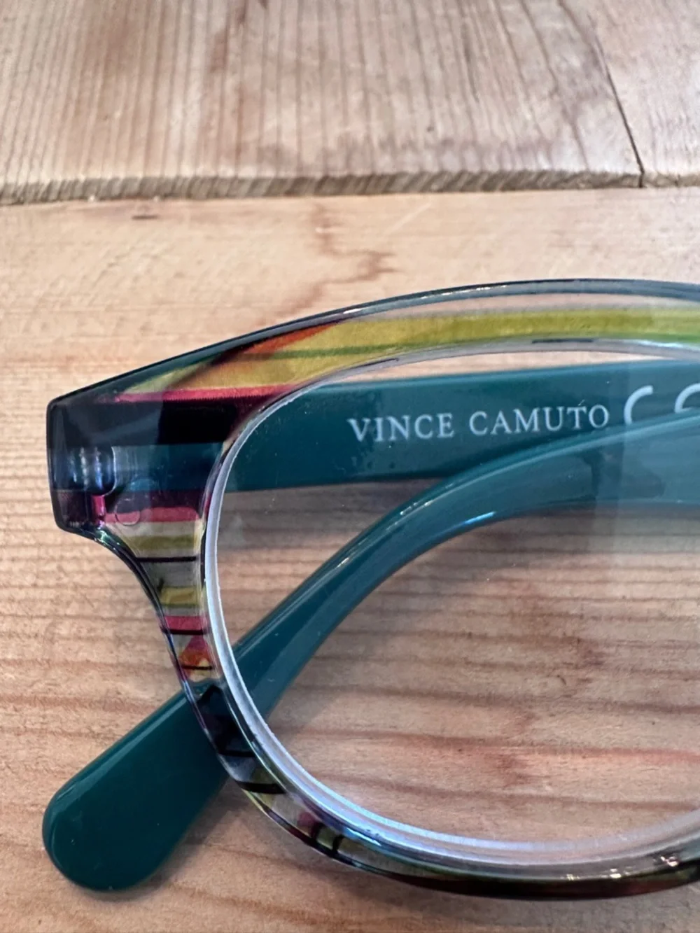 Vince Camuto 25-R VX109 reading glasses Green multicolored frame +3.00 lenses